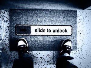 Slide-to-unlock-doormat