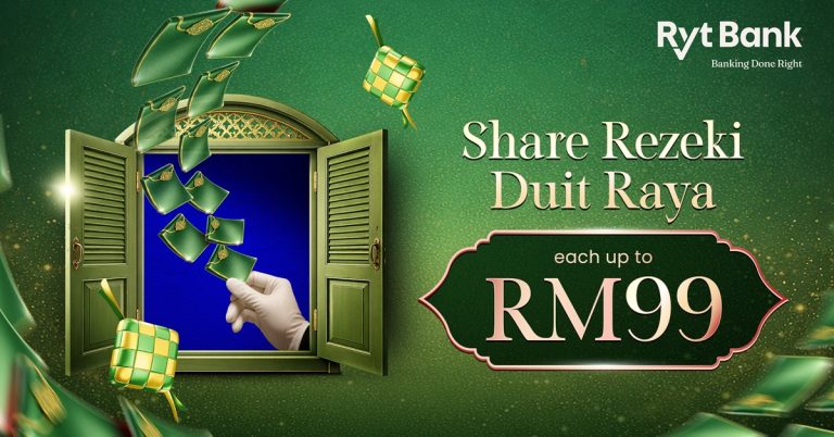 Get Paid Up To RM99 For Raya?! This Bank Is Giving Duit Raya to Everyone