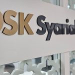 OSK Syariah Capital office signage, representing Islamic investment services and Malaysian financial institution branding