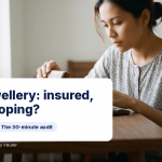 Hands opening a jewellery box by soft window light with a phone documenting each piece, iMoney valuables insurance guide